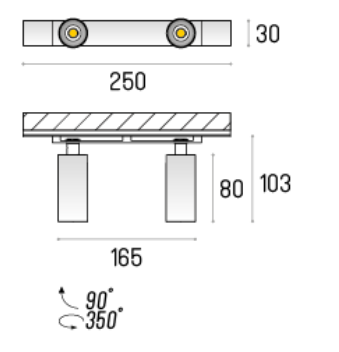 Labra RAY WP - X2 STIK 35 On-Ray Move On-Off