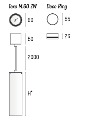 Labra TEXO M.60 ZW H400 | 7W GU10