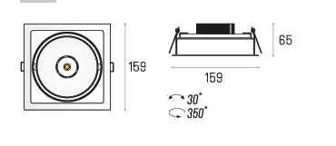 Labra MULTIVA EVO 115.1 edge.LED 6.5W Wireless CASAMBI
