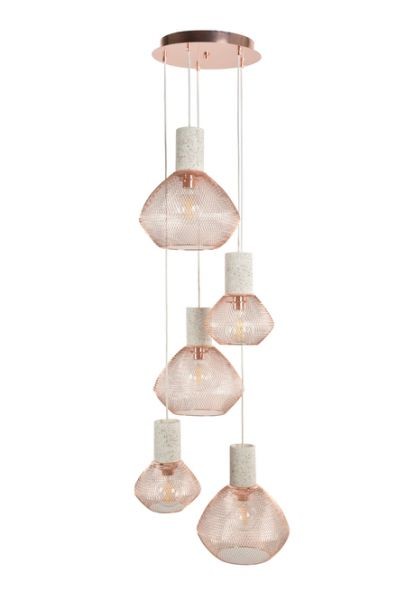 Marketset VENEZIA Lampa zwieszana . 5L AJ MET. GRIL