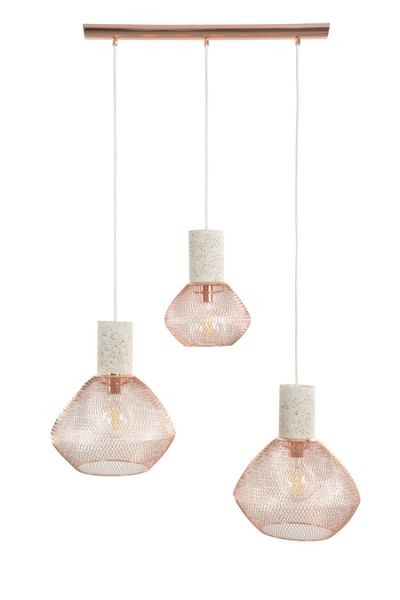 Marketset VENEZIA Lampa zwieszana . 3L AJ MET. GRIL