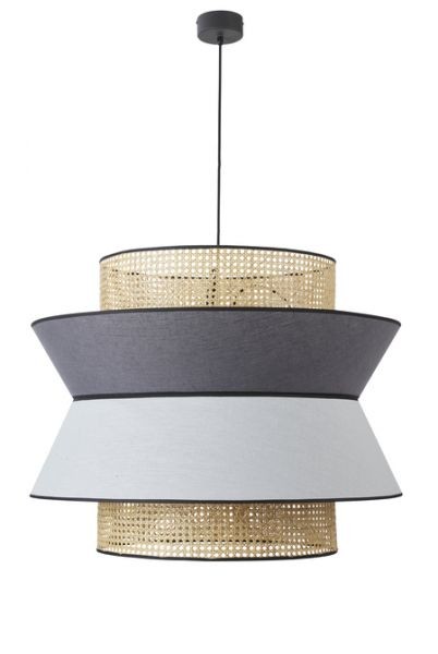 Marketset SINGAPOUR Lampa zwieszana XXL GRIS C/ANTH