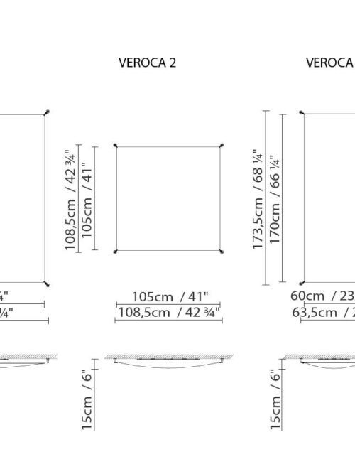 B.LUX Lampa zwieszana VEROCA 1 ELECTRONIC (2G11) BODY