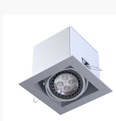 CLEONI MOLINA R1Ahd wpust stropowy 1x50W GU10 230V bia¸y sygna¸owy (mat struktura) RAL 9003