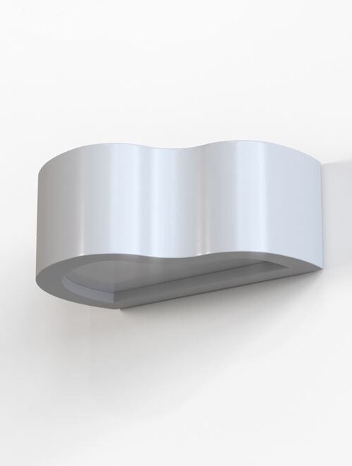 CLEONI ATEGO 330 kinkiet prawy 1x23W E27 230V bia¸y mat RAL 9016