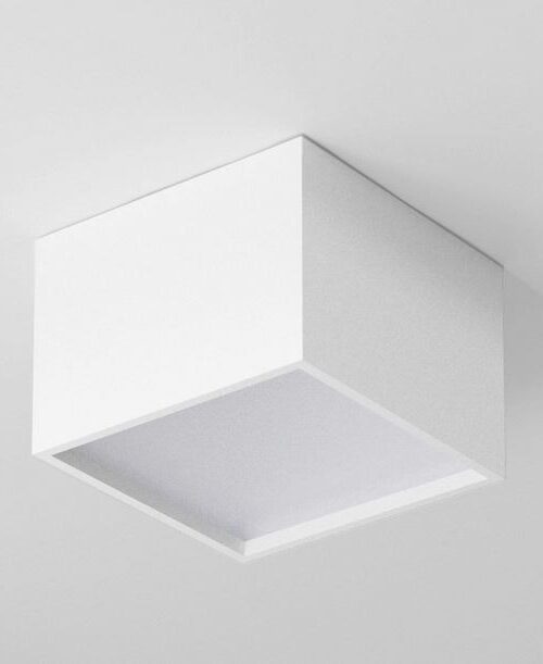 CLEONI STER N/D/A plafon LED 10W/970lm/3000K 230V bia¸y sygna¸owy (mat struktura) RAL 9003