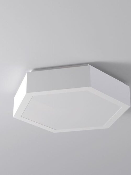 CLEONI PER 500 plafon max. 3x23W E27 230V bia¸y sygna¸owy (mat struktura) RAL 9003