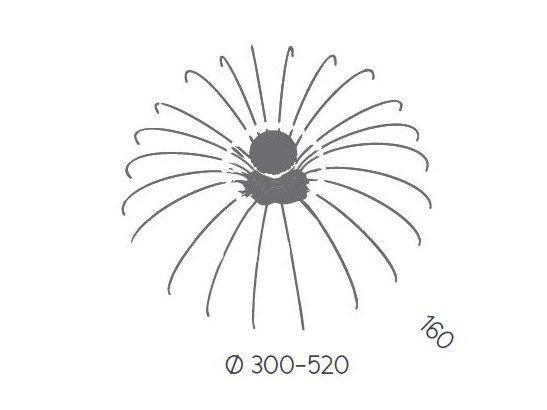 Aromas Kinkiet SPIDER metal