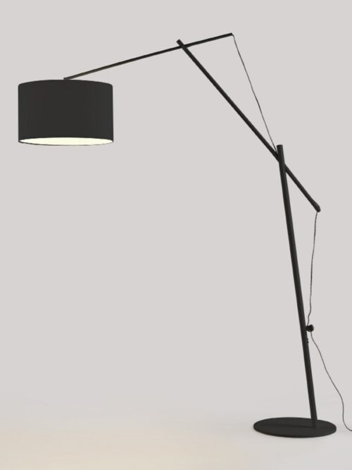 Aromas Lampa podłogowa ARIO metal, materiał