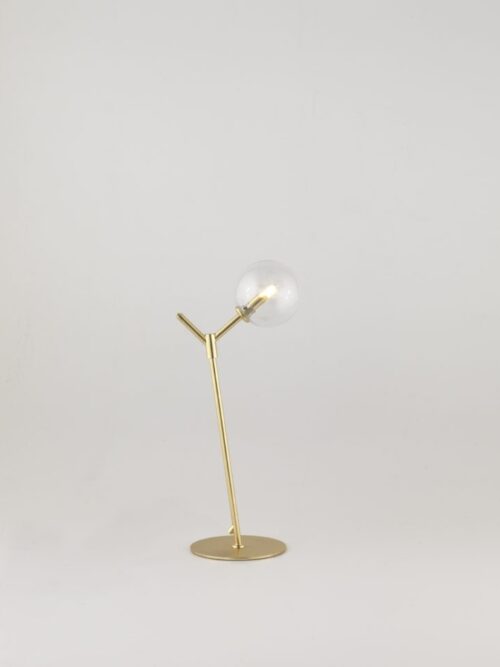 Aromas Lampa stolikowa ATOM metal, szkło