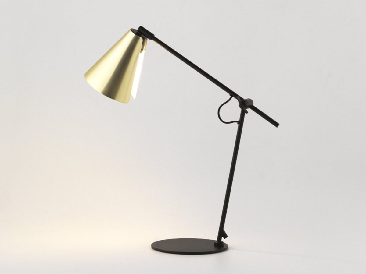 Aromas Lampa stolikowa BOA metal
