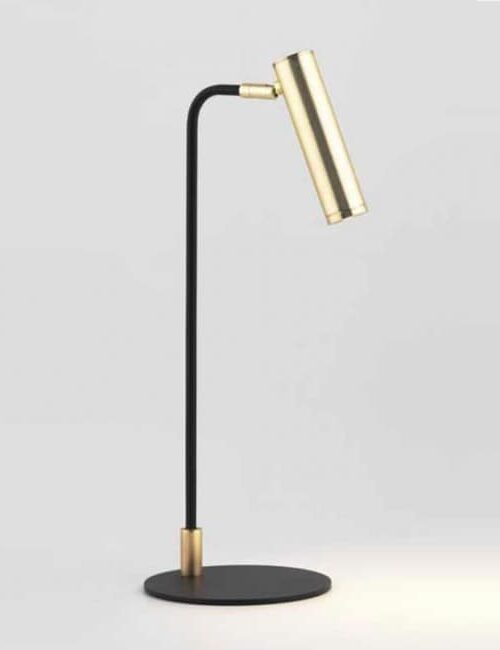 Aromas Lampa stolikowa MARU metal black