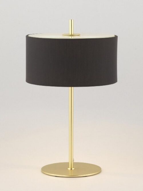 Aromas Lampa stolikowa MILA metal, materiał, szkło