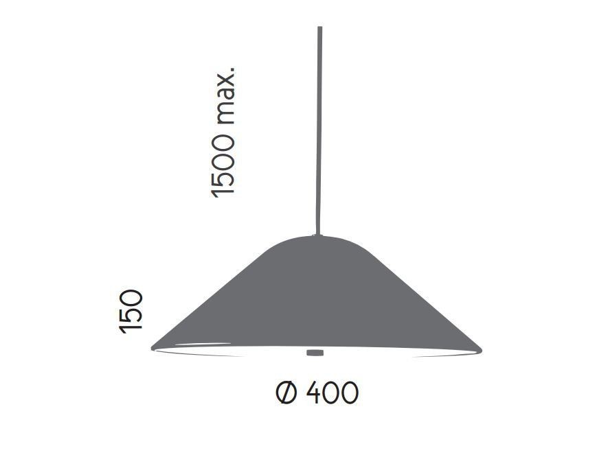 Aromas Lampa wisząca DAMO metal, szkło