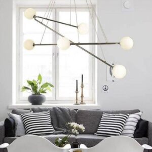 Aromas Lampa wisząca ENDO metal, szkło