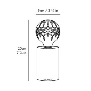 CRYSTAL BULB TABLE LAMP