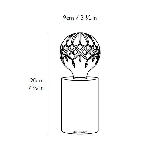 CRYSTAL BULB TABLE LAMP