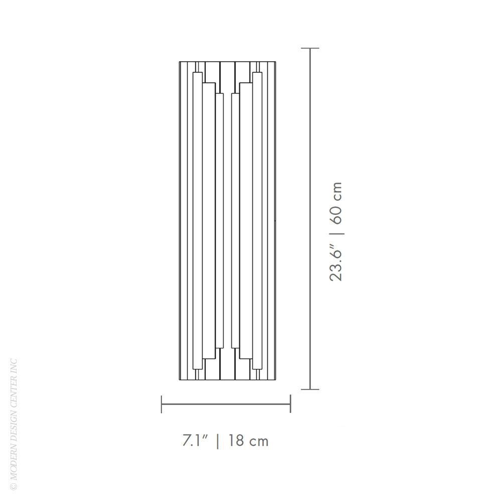 DelightFull Kinkiet PARKER złoto led