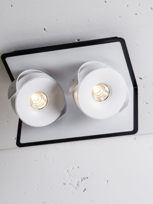 LABRA natynkowe LAYER 2 OPEN edge.LED 2x 6.5W On-Off
