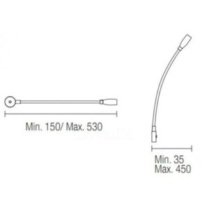 Leds C4 kinkiet BED 341