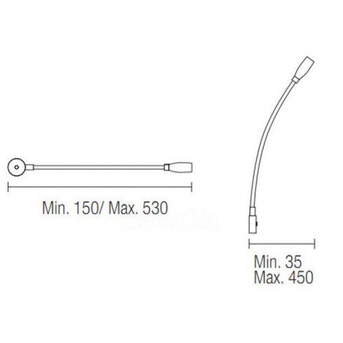 Leds C4 kinkiet BED 341