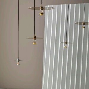 AROMAS dysk 15 Lampa wisząca 1xE27  CHROME dysk 15cm