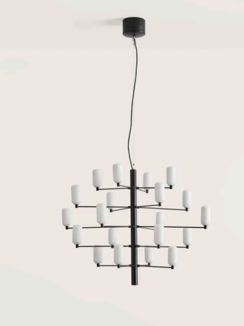 AROMAS GAND Lampa wisząca G4 LED 20x2'5W 3000K CHROME