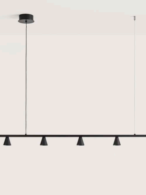 AROMAS LYB Lampa wisząca INTEGRATED LED CHIP 5x5W 3000K MATT BRASS