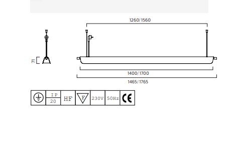 Zero-Lighting Lampa wisząca Trapets