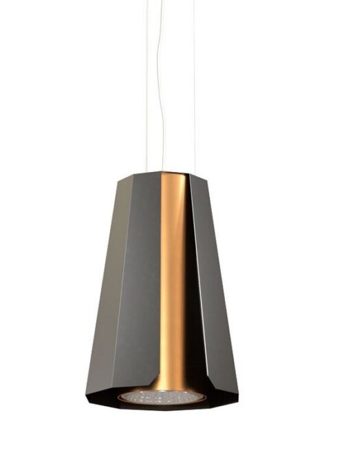 CLEONI ALAMAK 300 wiszca ES111 max. 1x50W GU10 230V kolor miedzi bia¸y sygna¸owy (mat struktura) RAL 9003