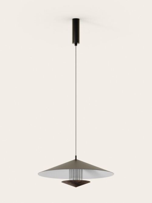 Lampa wisząca Gehit S śr. 40 cm czarna