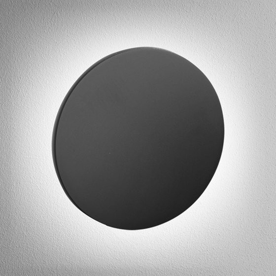 AQForm Kinkiet MAXI POINT round LED 230V 4W 3000K Phase-Control czarny mat