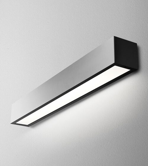 AQForm kinkiet SET ALULINE 115 LED L930 17W 3000K czarny mat
