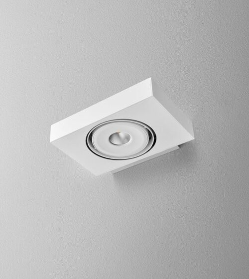 AQForm Kinkiet SLEEK 111x1 QRLED L930 38° 6,5W 3000K Phase-Control biały mat