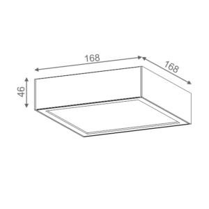 AQForm Kinkiet SLIMMER 17 LED L930 6W 3000K biały mat