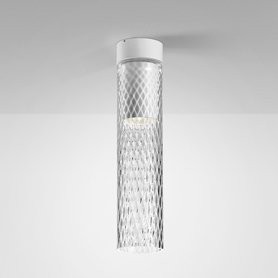 AQForm Lampa natynkowa MODERN GLASS Tube TR GU10 Phase-Control biały mat