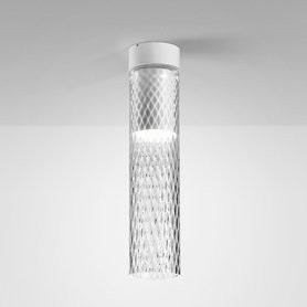 AQForm Lampa natynkowa MODERN GLASS Tube TR LED 230V M930 Phase-Control biały mat