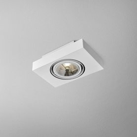 AQForm Lampa natynkowa SLEEK distance 111x1 Phase-Control biały mat