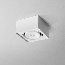AQForm Lampa natynkowa SQUARES 70x1 QRLED lens 230V L930 34° Phase-Control biały mat