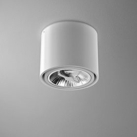 AQForm Lampa natynkowa TUBA 111 11 230V Phase-Control biały mat