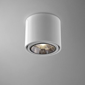 AQForm Lampa natynkowa TUBA 111 11 Phase-Control biały mat
