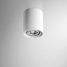 AQForm Lampa natynkowa TUBA 50 LED 230V M930 36° Phase-Control biały mat