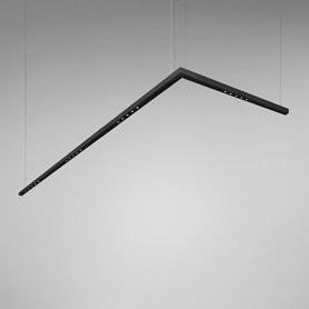 AQForm lampa wisząca LENS LINE 180x89 RC LED L930 54° czarny mat
