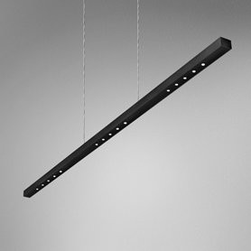 AQForm lampa wisząca LENS LINE 96 LED section L930 54° czarny mat