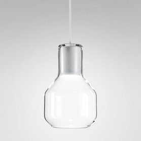 AQForm lampa wisząca MODERN GLASS Barrel TP LED 230V fi50 M930 Phase-Control alu mat