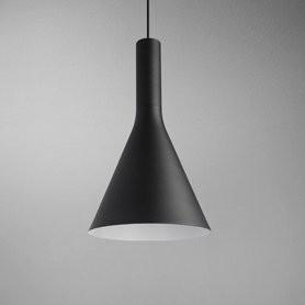 AQForm lampa wisząca MORPH flared LED M930 40° czarny mat