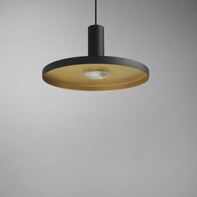AQForm lampa wisząca MORPH flat LED M930 40° czarny mat