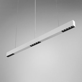 AQForm lampa wisząca RAFTER points 54 LED section L930 50° biały mat