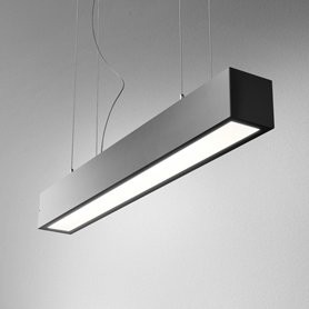 AQForm lampa wisząca SET ALULINE 58 LED L930 antracyt struktura