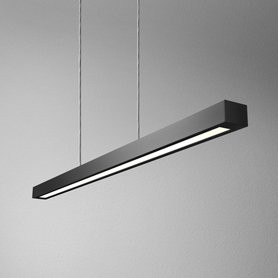AQForm lampa wisząca SET RAW 60 FLUO 14W L antracyt struktura